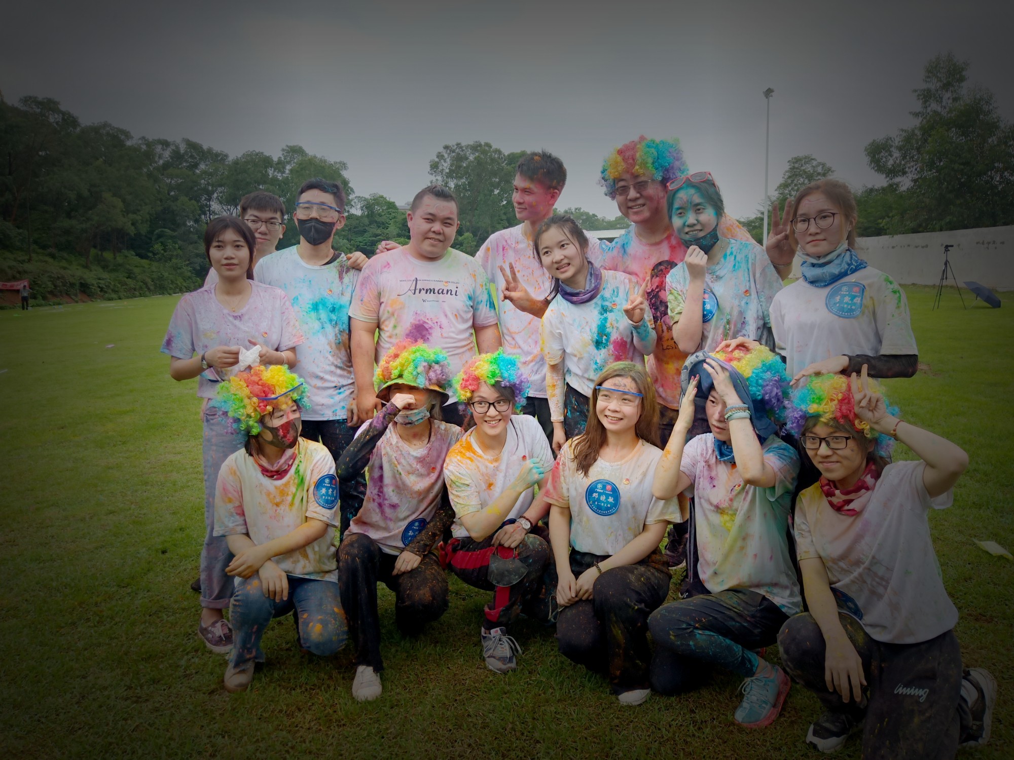 團(tuán)隊彩色跑