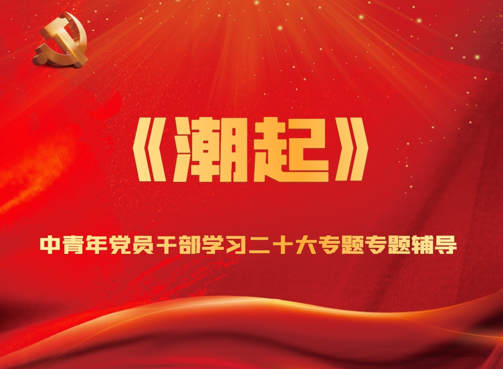 《潮起》—中青年黨員干部學(xué)習(xí)二十大專題專題輔導(dǎo)