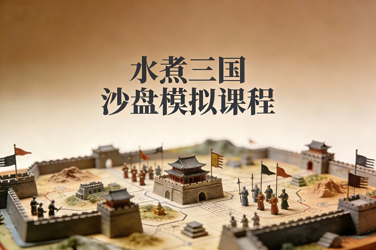 水煮三國 沙盤模擬課程（決策、博弈、執(zhí)行）